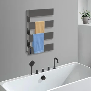 Scaldasalviette Elettrico da Parete in Lega di Alluminio Grande Capacità - Foto 1 di 24