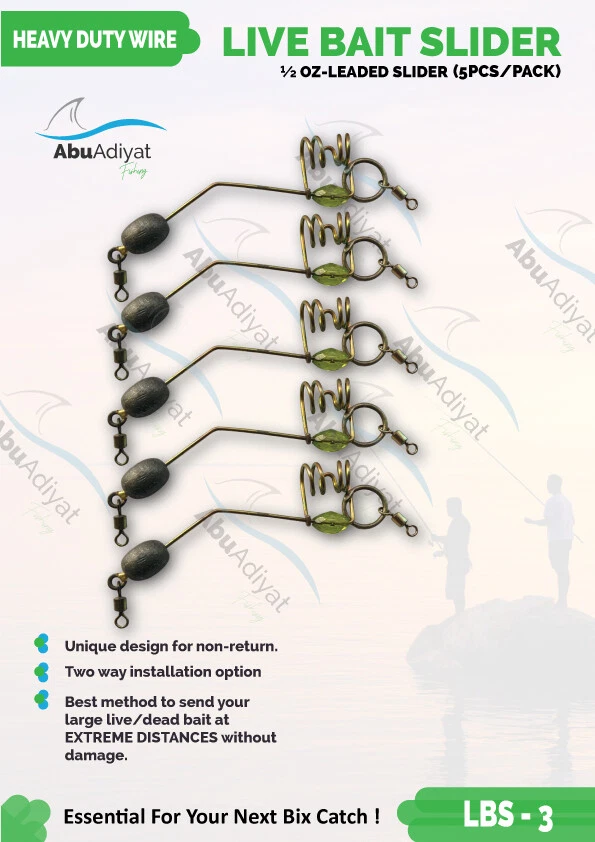  LIVE BAIT SLIDER (Leaded 1/2oz)  - Image 1 of 1