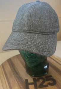 NEW ERA J CREW WOOL BLEND HAT LEATHER STRAP ADJUSTABLE VERY GOOD CONDITION H25 - Picture 1 of 6