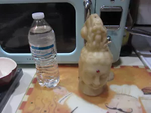 3D Buddha Statue Head Candle Handmade - Picture 1 of 9