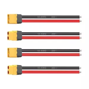 10 AWG 4 piezas 180 mm XT60 cable de coleta paralelo conector macho hembra RC Lipo - Imagen 1 de 4