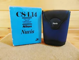 NEW - Nikon Soft Camera Case CS-L14 for Nikon Nuvis APS Cameras w/Belt Loop - Picture 1 of 2