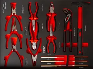 GERMAN Professional Tool Set: Circlip Pliers, Combination Pliers, Drills  Hammer - Picture 1 of 1