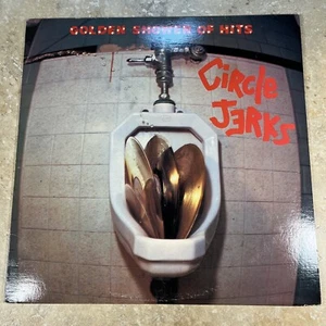 CIRCLE JERKS - Golden Shower Of Hits 1983 1st press LAX 1051 Punk LP w/insert NM - Picture 1 of 12