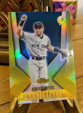 DEREK JETER  Alfonso Soriano COUNTERPARTS GOLD REFRACTOR Card 2000 Topps Finest 