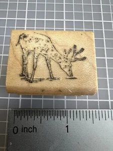 S2, sello de goma sin marca, ciervo alce - Imagen 1 de 2