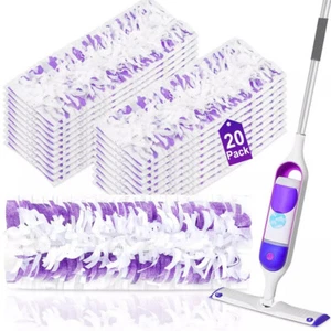 20Count Disposable Mop Refills for Swiffer Power Mop Multi-Surface Floor Mop 20x - Picture 1 of 17