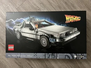 LEGO 10300 Zurück in die Zukunft Zeitmaschine NEU - SCHNELLER VERSAND - SELTEN - NEUWERTIG - Bild 1 von 6
