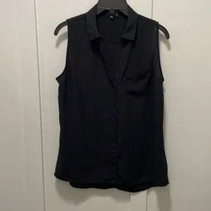 The Limited Size Medium Black Staple Sleeveless Career Work Top Corporate Layer - Picture 1 of 3
