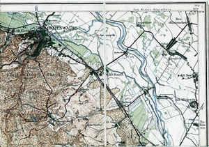 Freienwalde Alt-Ranft Rathsdorf 1920 Teilkarte/Ln. Altreetz Sonnenburg Mädewitz - Bild 1 von 1