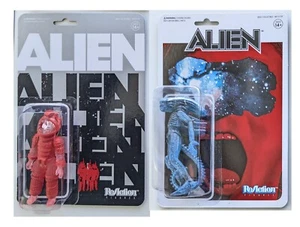 Super7 Reaction Alien Movie Concept Poster Kane Blue Xenomorph Figure Set 2018 - Picture 1 of 1