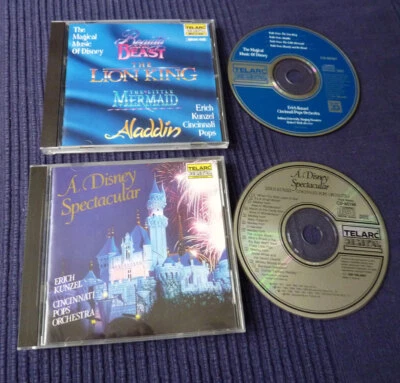 2 CDs Erich Kunzel Magical Music Of Disney Spectacular TELARC Lion King Aladdin - Bild 1 von 4