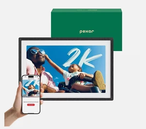 Pexar 2K Digital Picture Frame, 11-inch Anti-Glare-New Open Box - Photo 1/10