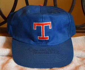 Darrell Porter Signed Jsa Certified Rangers Hat Autograph Authentic - Picture 1 of 1