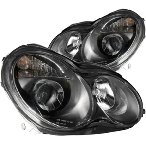ANZO 121079 Headlight Assembly Headlight Set FITS 2001 2007 mercedes benz c clas - Picture 1 of 7