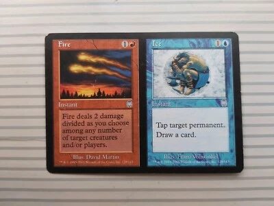 Magic: the Gathering Card - Apocalypse ~ Uncommon ~ Fire // Ice (G) - Image 1 of 2