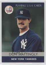 1991 Playball USA Don Mattingly #91-29