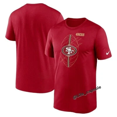 Camiseta M - Nike San Francisco 49ers Scarlet Legend Icon Performance Dri-fit - Imagem 1 de 4