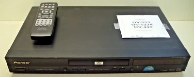 Pioneer DV-440 DVD Player  NTSC  w/Remote Control  Manual on CD - Image 1 of 4