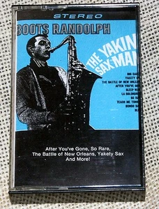 The Yakin' Sax Man Boots Randolph Cassette 1992 Special Music CAK-825 - Picture 1 of 4