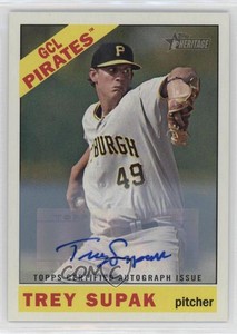 2015 Topps Heritage Minor League Edition Real One Auto Trey Supak #ROA-122 Auto