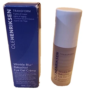 Ole Henriksen Wrinkle Blur Bakuchoil Eye Gel Creme .6 fl oz - New - Picture 1 of 3