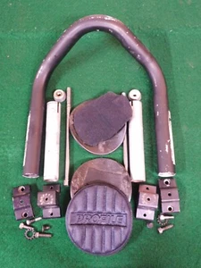 Vintage Profile Black Alloy Triathlon Time Trial Clip-on Bars - Picture 1 of 5