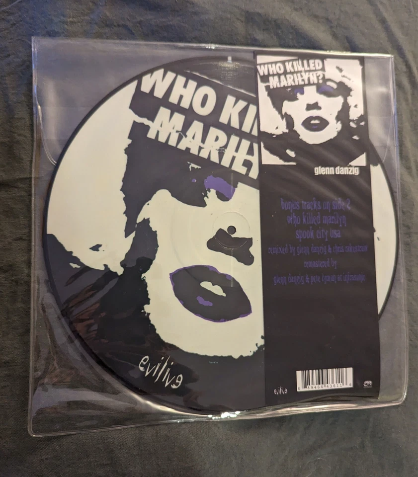danzig who killed marilyn picture disk record vinyl punk rock - Image 1 of 1