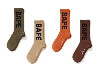 A BATHNIG APE Men's Goods BAPE SOCKS 1K70184006 z - Image 1 of 4