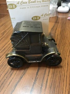 TOY COIN BANK OF ALMA MICHIGAN MADE IN USA BY BANTHRICO NEW IN BOX FROM 1974 - Picture 1 of 9