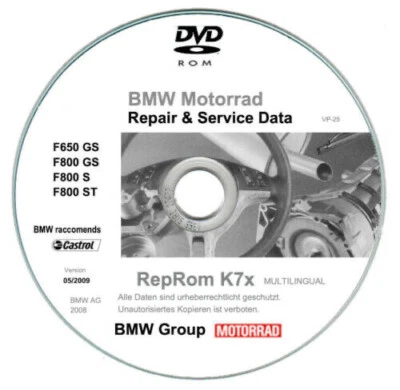 Bmw F650 Gs - F800 GS - F800 ST - F800 S manuali officina - repair manuals - Immagine 1 di 4