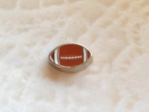 Floating Locket Charms 1 Floating Charm Football Sport - Picture 1 of 1