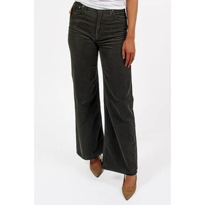 CITIZENS OF HUMANITY Paloma Baggy Pant Womens 29 Wood Green Corduroy - Picture 1 of 19