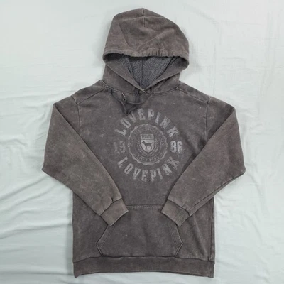 Sudadera con Capucha y2k ROSA Victoria Secret Para Mujer L Tie Dye Logo Pullover Desteñido Foto 1 de 4