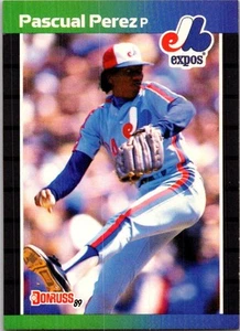 1989 Donruss #248 Pascual Perez - Picture 1 of 2