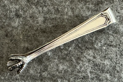 Pinzas de azúcar de plata esterlina FAIRFAX by Durgin de 3-1/2 pulgadas Foto 1 de 4
