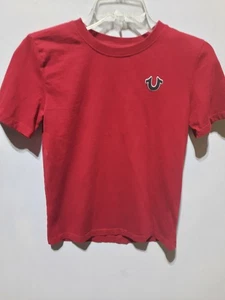 True Religion Red Short Sleeve Tee - Picture 1 of 3