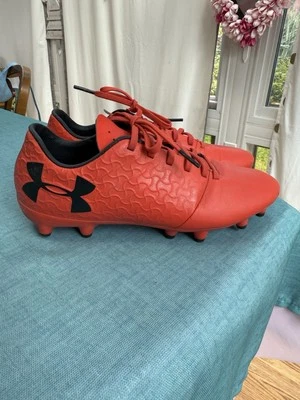 Botines de fútbol Under Armour UA Magnetico Select FG JR para jóvenes rojos talla 5,5 Foto 1 de 4