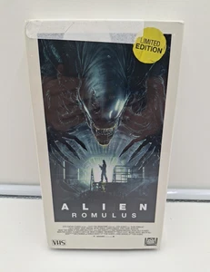 Alien Romulus VHS Limited Edition 2024 Retro Aliens Sci-fi With Malko Protector - Picture 1 of 5