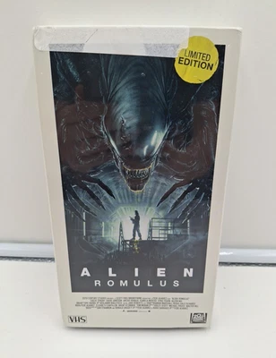 Alien Romulus VHS Limited Edition 2024 Retro Aliens Sci-fi With Malko Protector - Image 1 of 4