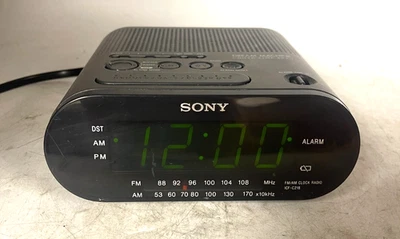 Sony ICF-C218 Dream Machine AM/FM Alarm Clock Radio LED Display VIDEO! - Image 1 of 4