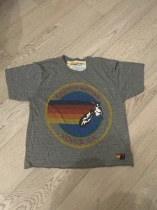 Aviator Nation Damen T-Shirt Small Cropped Grau Kurzarm  - Bild 1 von 7