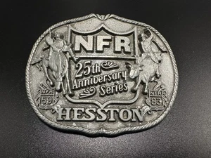 Vintage NFR 25 Anniversary Truck GÜRTELSCHNALLE Herren Trucker Vintage Bar Shield selten USA - Bild 1 von 7