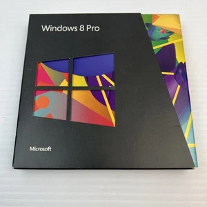 Microsoft Windows 8 Pro 32/64 Bit Edition Disks w/ Authentic Key Card Pre-Owned - Picture 1 of 7