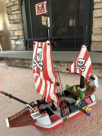 Lego Set 7075 Captain Redbeard  Pirate Ship Figures Instructions Poster Figures