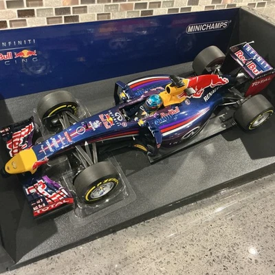 Minichamps Sebastian Vettel 1.18 2014 Infiniti RedBull Racing F1 Formula 1 - Image 1 of 4