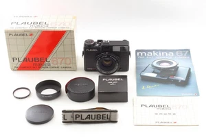 [Top MINT in Box Strap Hood] Plaubel Makina 670 Film Camera 80mm f2.8 From JAPAN - Picture 1 of 13