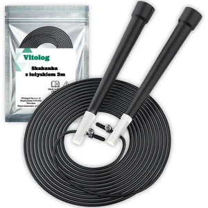 Springseil Mit Kugellager Speed Rope Crossfit Fitness Sprungseil Verstellbar 3m - Bild 1 von 10