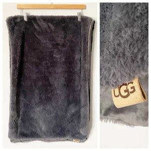 UGG Polarkörper Kissenbezug, 20"x 54" weich flauschig grau Reißverschluss Kissenbezug - Bild 1 von 8