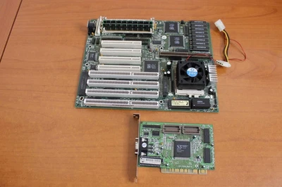 PC VINTAGE - PENTIUM 133 Mhz 16 Mb RAM 256 KB CACHE S3 TRIO64 PCI RETRO COMPUTER - Bild 1 von 4